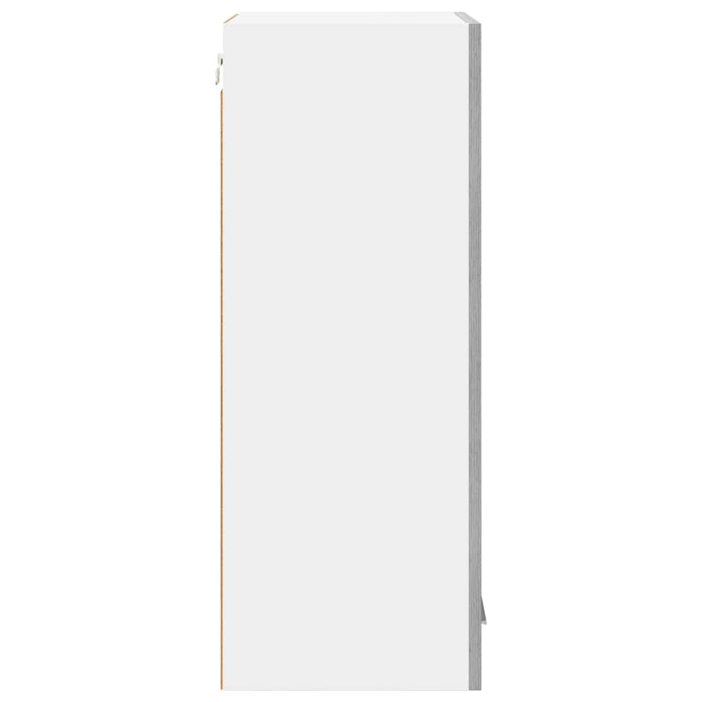 Hanging Cabinet with Storage 2 pcs Grey Sonoma 40 x 31 x 80 cm