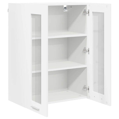 Hanging Cabinet with Door White 60 x 31 x 80 cm Engineered Wood
