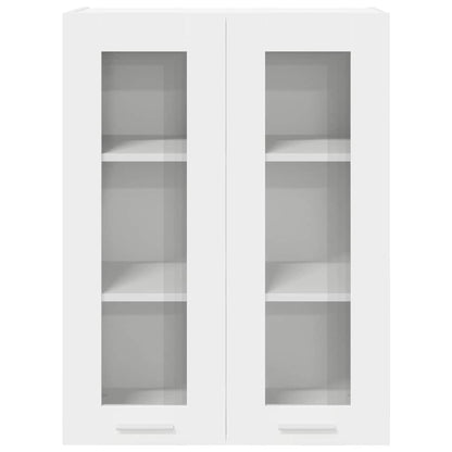 Hanging Cabinet with Door White 60 x 31 x 80 cm Engineered Wood