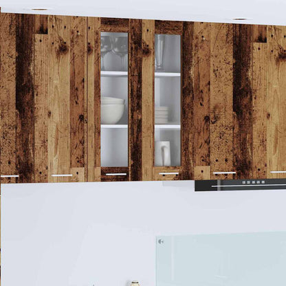 Hanging Cabinet Old Wood 60 x 31 x 80 cm Engineered Wood