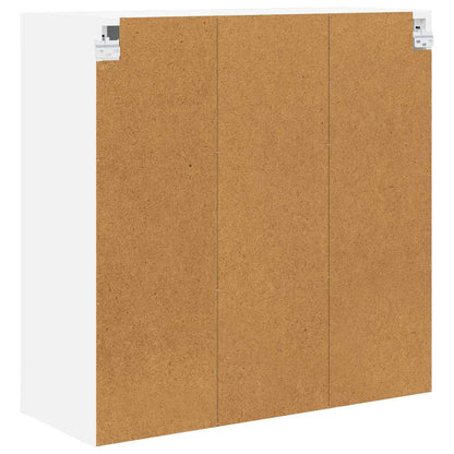 Hanging Cabinet with Door White 80 x 31 x 80 cm Engineered Wood