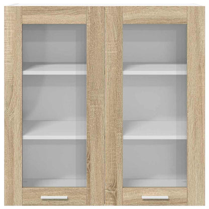 Hanging Cabinet Sonoma Oak 80 x 31 x 80 cm Engineered Wood