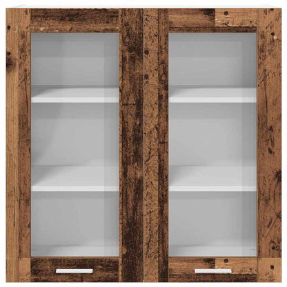 Hanging Cabinet Old Wood 80 x 31 x 80 cm Engineered Wood