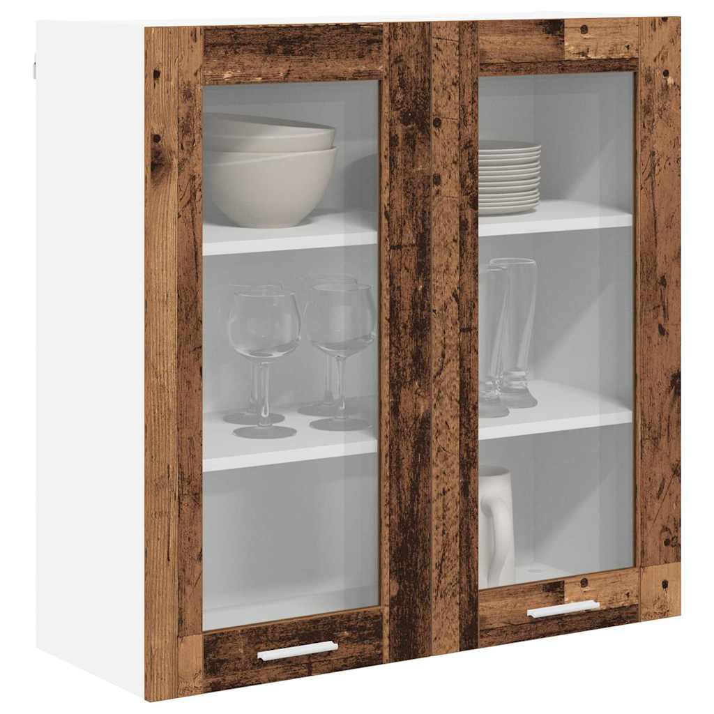 Hanging Cabinet Old Wood 80 x 31 x 80 cm Engineered Wood
