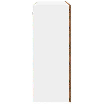 Hanging Cabinet Old Wood 80 x 31 x 80 cm Engineered Wood