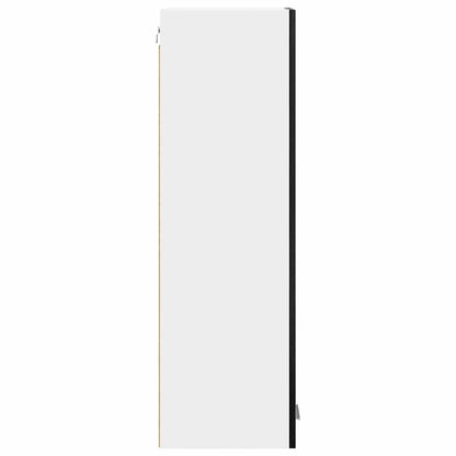 Hanging Cabinet Black Oak 30 x 31 x 100 cm Engineered Wood