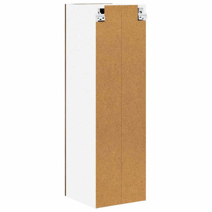 Hanging Cabinet Smoked Oak 30 x 31 x 100 cm Engineered Wood