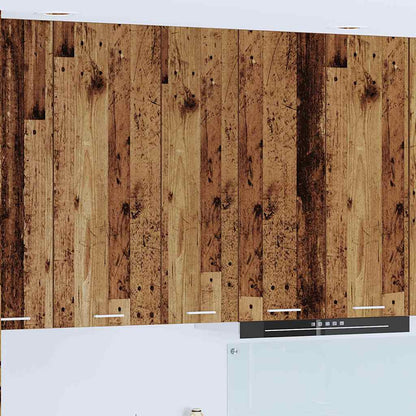 Hanging Cabinet Old Wood 30 x 31 x 100 cm Engineered Wood