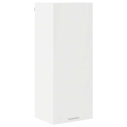 Hanging Cabinet White 40 x 31 x 100 cm Engineered Wood