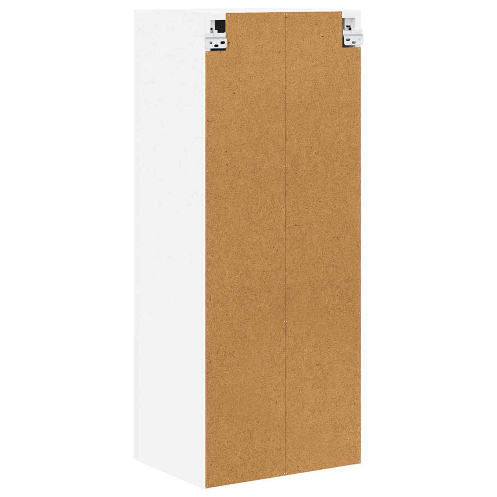 Hanging Cabinet White 40 x 31 x 100 cm Engineered Wood