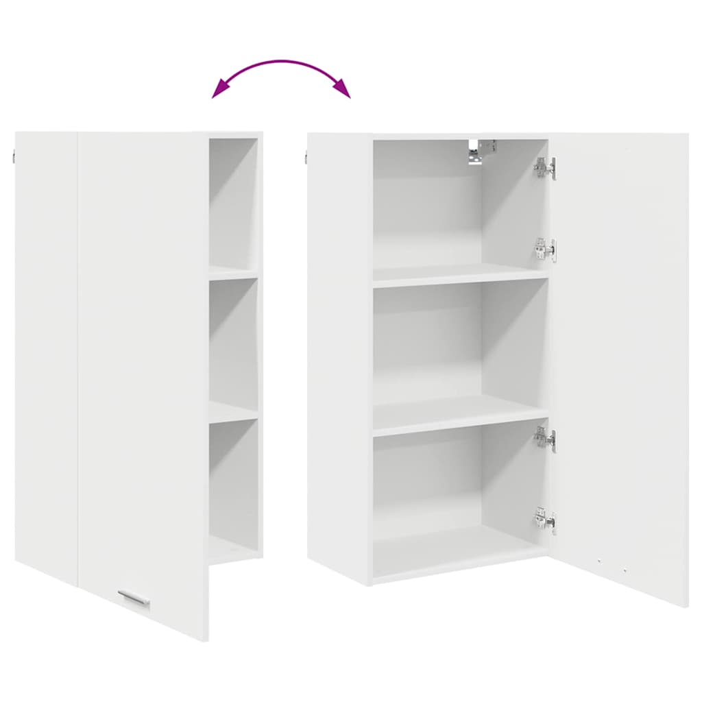Hanging Cabinet White 50 x 31 x 100 cm Engineered Wood