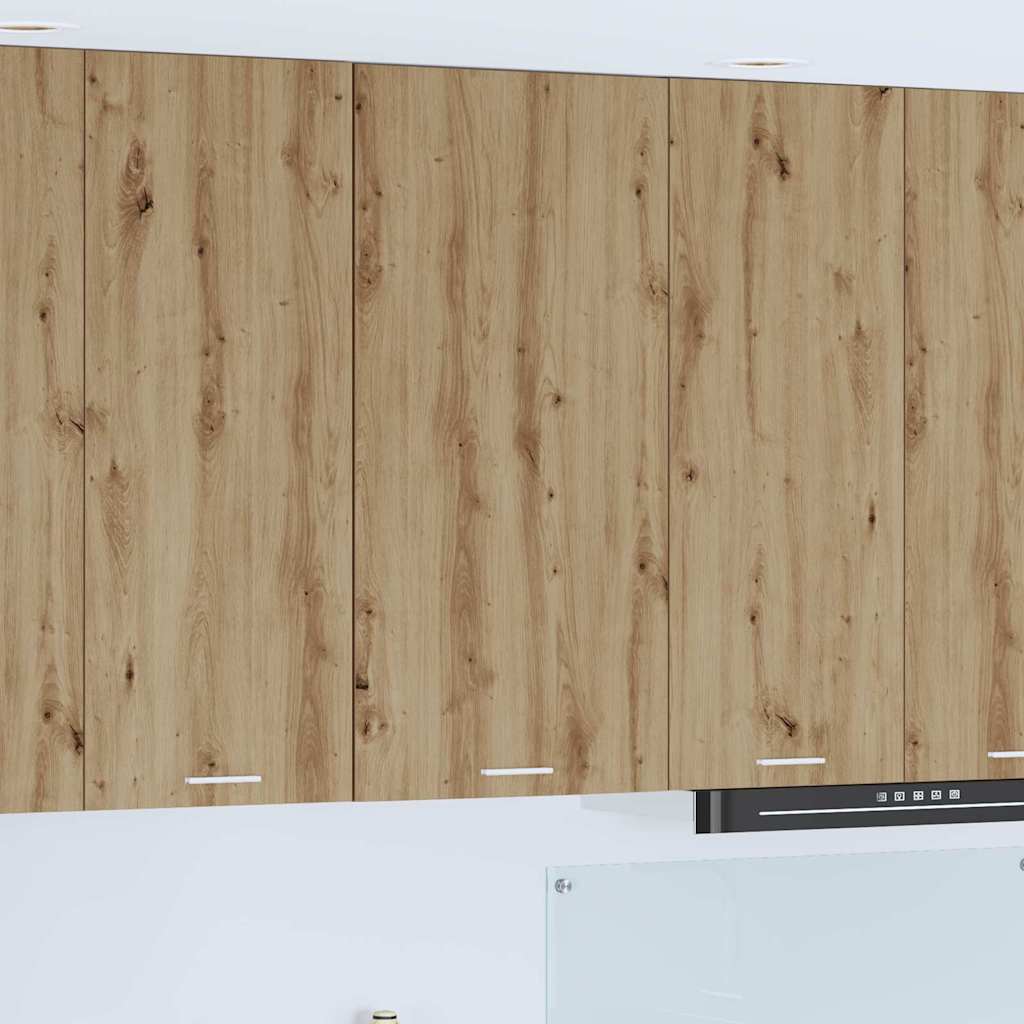 Hanging Cabinet Artisan Oak and White 50 x 31 x 100 cm