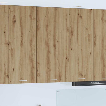 Hanging Cabinet Artisan Oak and White 50 x 31 x 100 cm