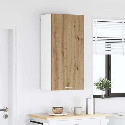 Hanging Cabinet Artisan Oak and White 50 x 31 x 100 cm