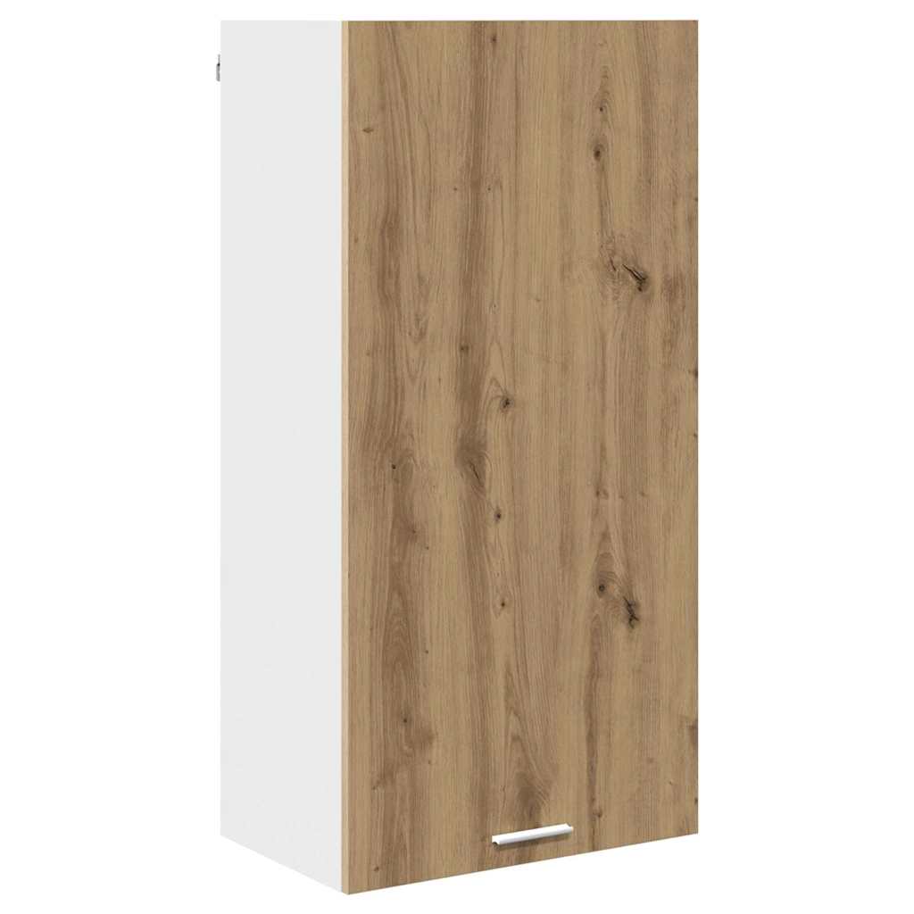 Hanging Cabinet Artisan Oak and White 50 x 31 x 100 cm