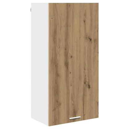 Hanging Cabinet Artisan Oak and White 50 x 31 x 100 cm