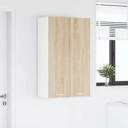 Hanging Cabinet Sonoma Oak 60 x 31 x 100 cm Engineered Wood