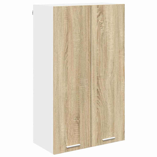 Hanging Cabinet Sonoma Oak 60 x 31 x 100 cm Engineered Wood
