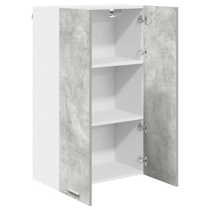 Hanging Cabinet Concrete Grey 60 x 31 x 100 cm Engineered Wood