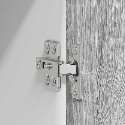 Hanging Cabinet Grey Sonoma 60 x 31 x 100 cm Engineered Wood