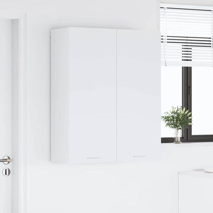 Hanging Cabinet White 80 x 31 x 100 cm Engineered Wood