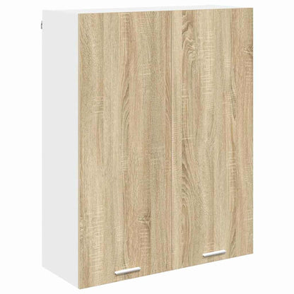 Hanging Cabinet Sonoma Oak 80 x 31 x 100 cm Engineered Wood