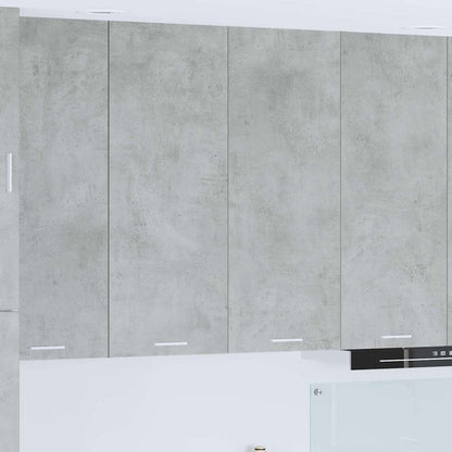 Hanging Cabinet Concrete Grey 80 x 31 x 100 cm Engineered Wood
