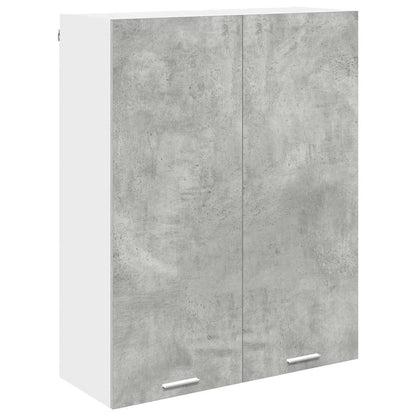 Hanging Cabinet Concrete Grey 80 x 31 x 100 cm Engineered Wood
