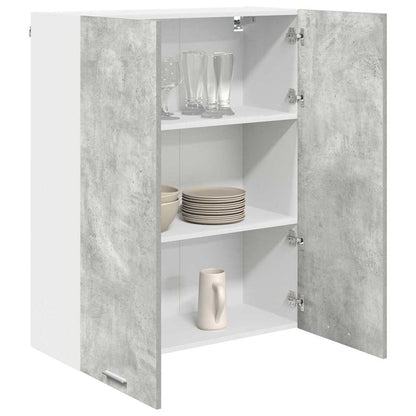 Hanging Cabinet Concrete Grey 80 x 31 x 100 cm Engineered Wood