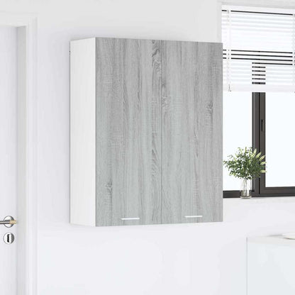 Hanging Cabinet Grey Sonoma 80 x 31 x 100 cm Engineered Wood
