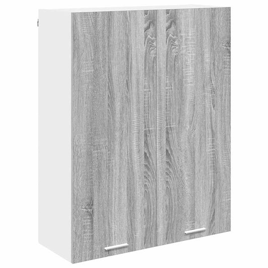 Hanging Cabinet Grey Sonoma 80 x 31 x 100 cm Engineered Wood