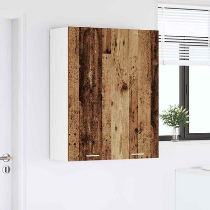Hanging Cabinet Old Wood 80 x 31 x 100 cm Engineered Wood