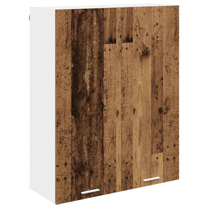 Hanging Cabinet Old Wood 80 x 31 x 100 cm Engineered Wood
