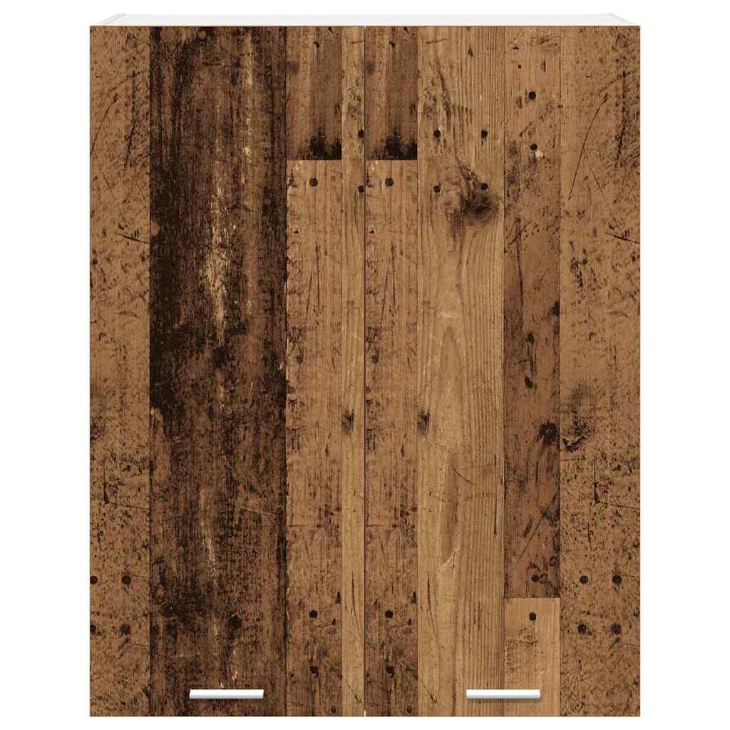 Hanging Cabinet Old Wood 80 x 31 x 100 cm Engineered Wood