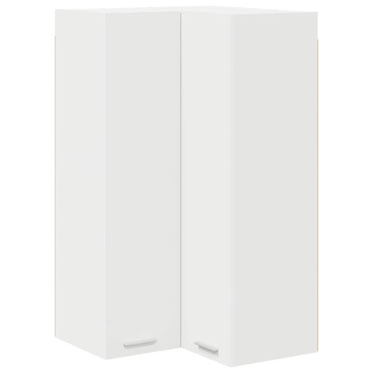 Hanging Cabinet White 57 x 57 x 100 cm Engineered Wood