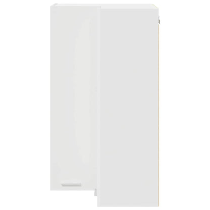 Hanging Cabinet White 57 x 57 x 100 cm Engineered Wood
