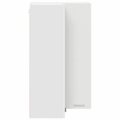 Hanging Cabinet White 57 x 57 x 100 cm Engineered Wood