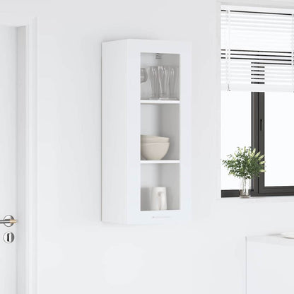 Hanging Cabinet White 40 x 31 x 100 cm Engineered Wood
