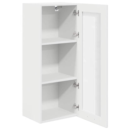 Hanging Cabinet White 40 x 31 x 100 cm Engineered Wood