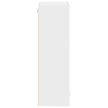 Hanging Cabinet White 40 x 31 x 100 cm Engineered Wood