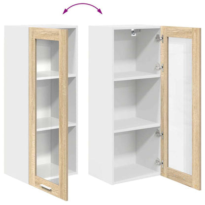 Hanging Cabinet Sonoma Oak 40 x 31 x 100 cm Engineered Wood