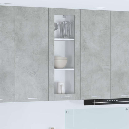 Hanging Cabinet Concrete Grey 40 x 31 x 100 cm Engineered Wood