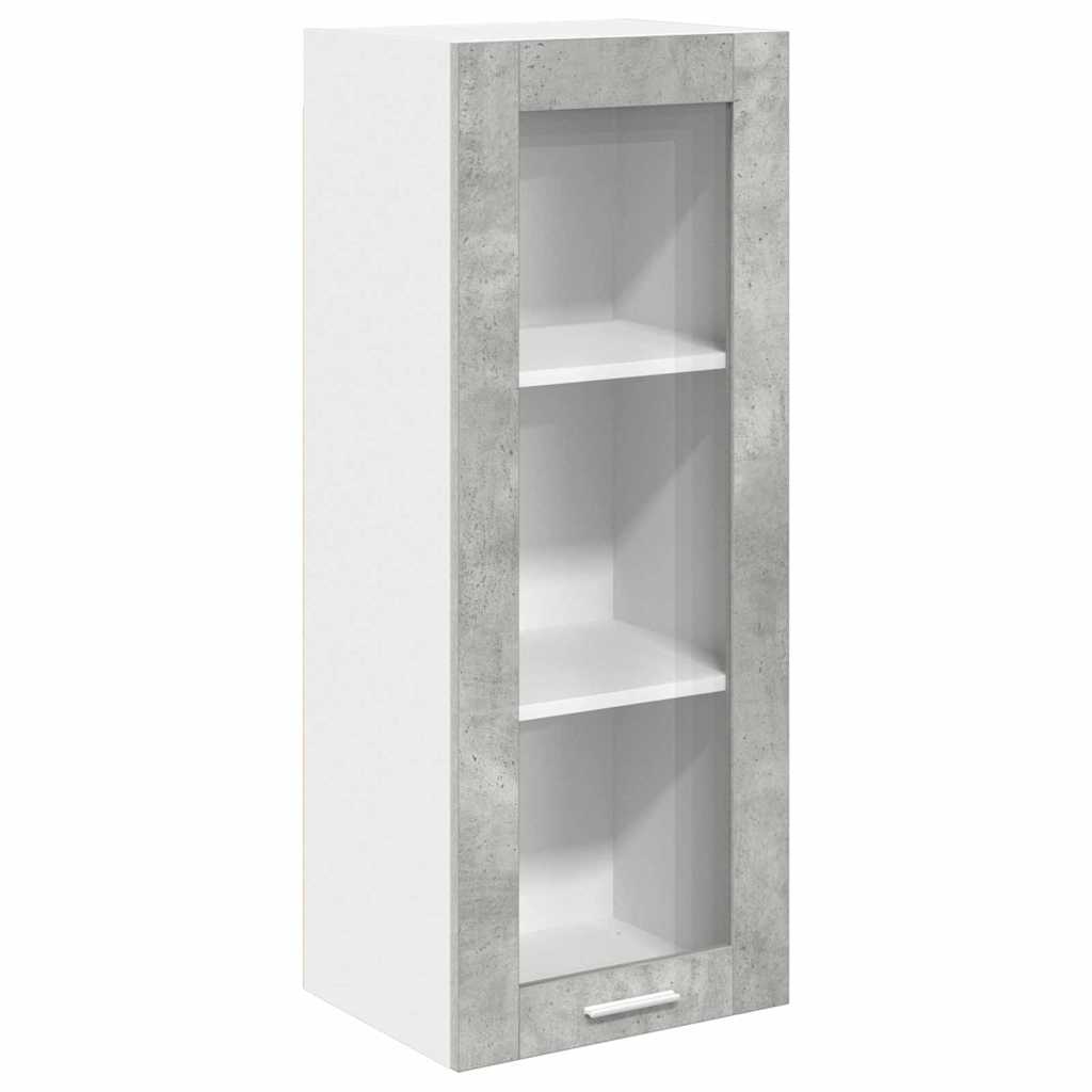 Hanging Cabinet Concrete Grey 40 x 31 x 100 cm Engineered Wood