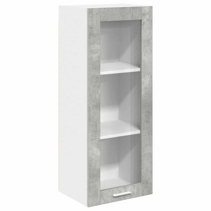 Hanging Cabinet Concrete Grey 40 x 31 x 100 cm Engineered Wood