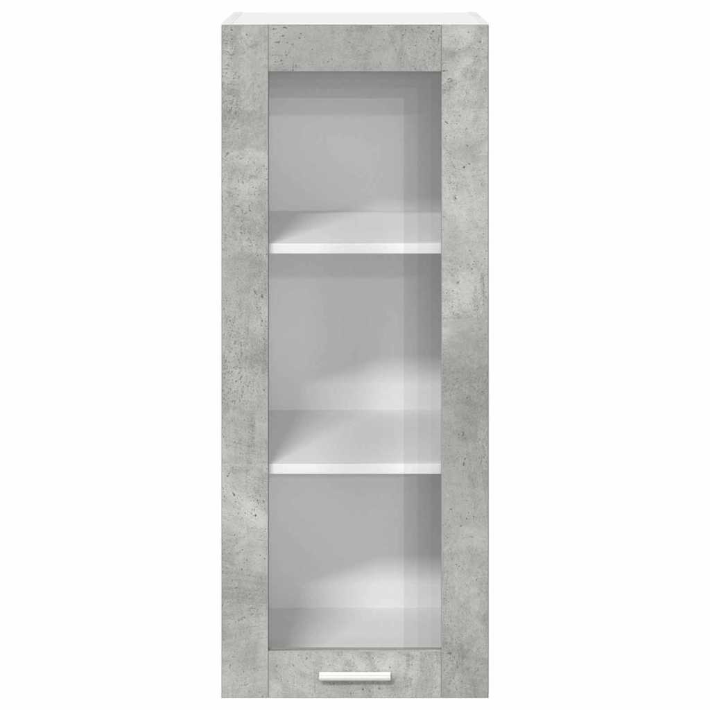 Hanging Cabinet Concrete Grey 40 x 31 x 100 cm Engineered Wood