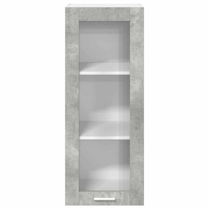 Hanging Cabinet Concrete Grey 40 x 31 x 100 cm Engineered Wood