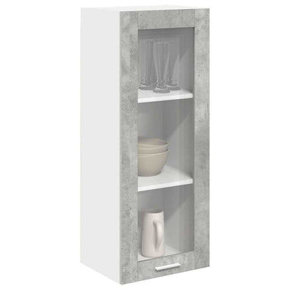 Hanging Cabinet Concrete Grey 40 x 31 x 100 cm Engineered Wood