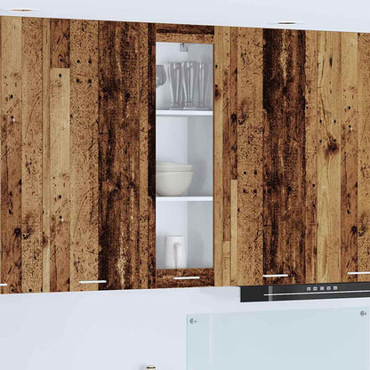 Hanging Cabinet Old Wood 40 x 31 x 100 cm Engineered Wood
