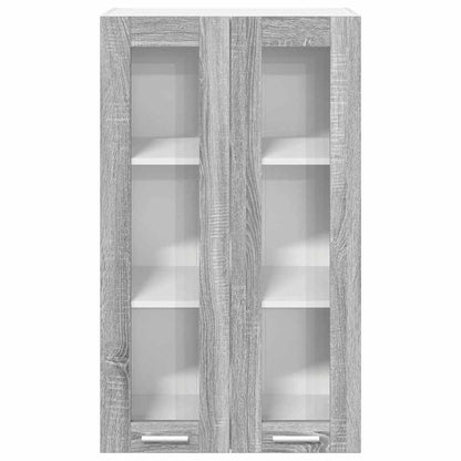 Hanging Cabinet Grey Sonoma 60 x 31 x 100 cm Engineered Wood
