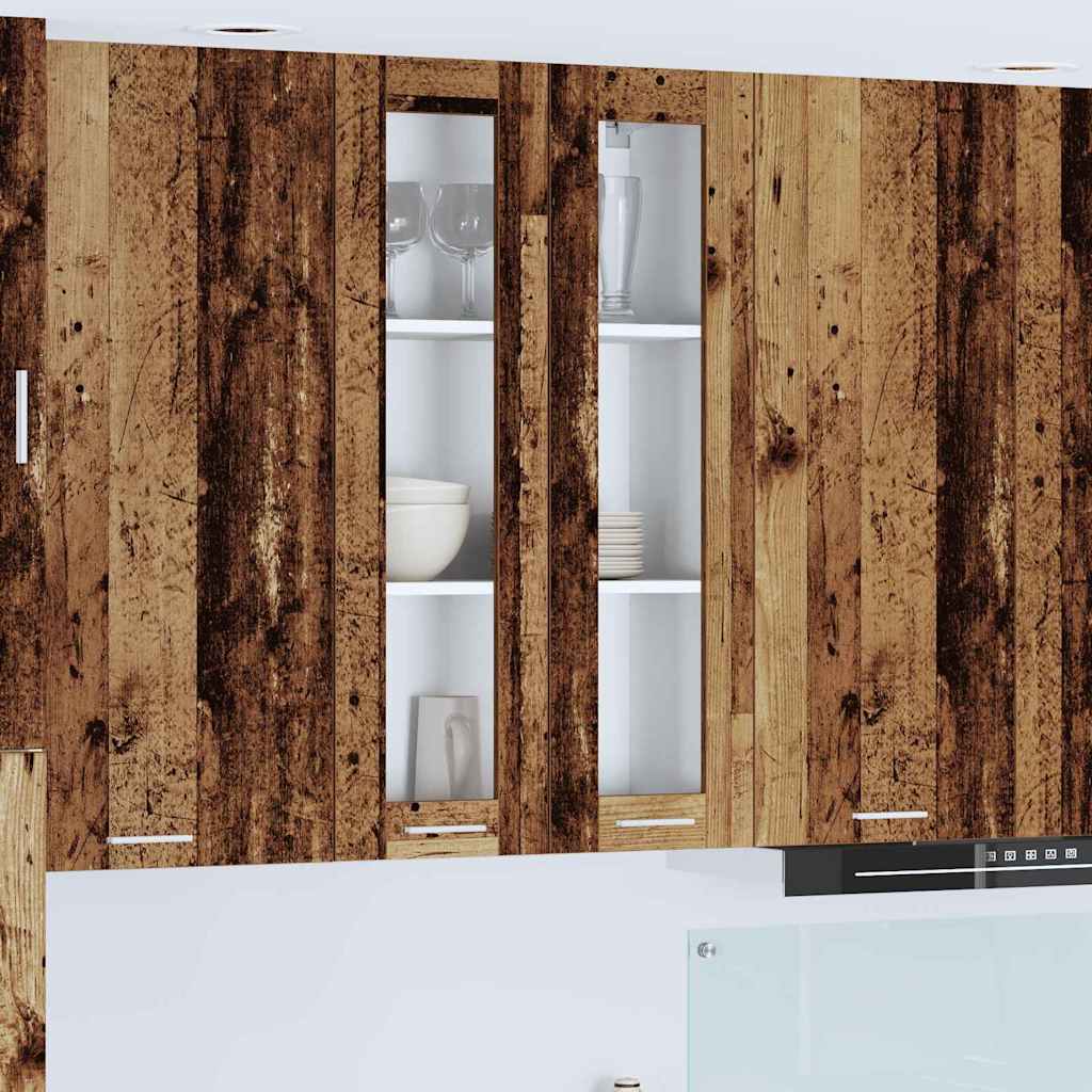 Hanging Cabinet Old Wood 60 x 31 x 100 cm Engineered Wood